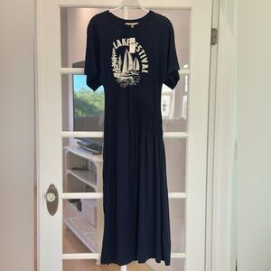 Brand New With Tags Celadine Navy Blue Lake Festival Dress